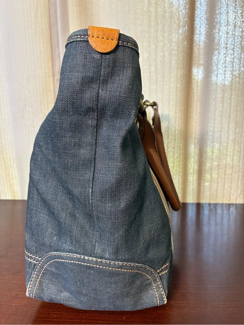 Burberry Blue Label Denim Tote